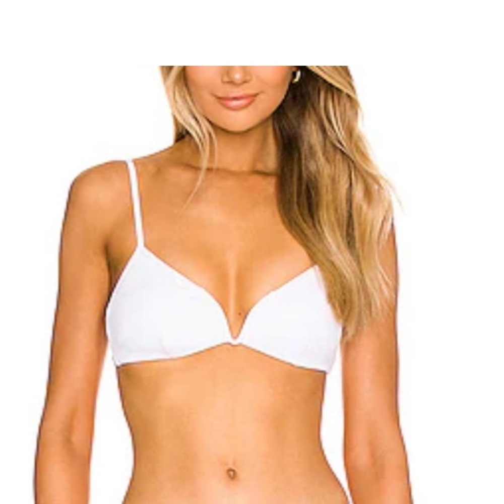 L*SPACE HELENA-SANDY BIKINI TOP SMALL NWT